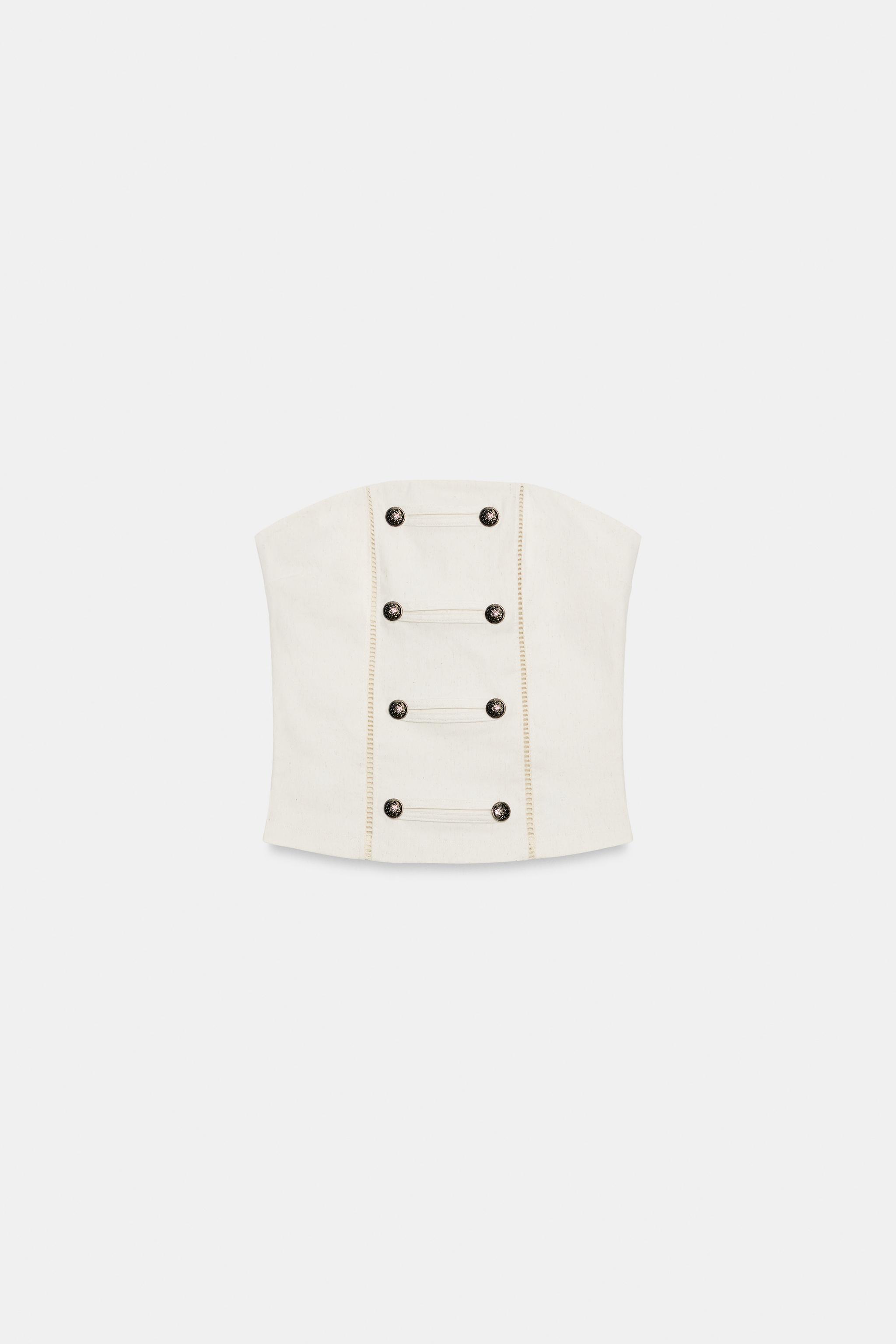STRAPLESS FIREMAN CLASP TOP